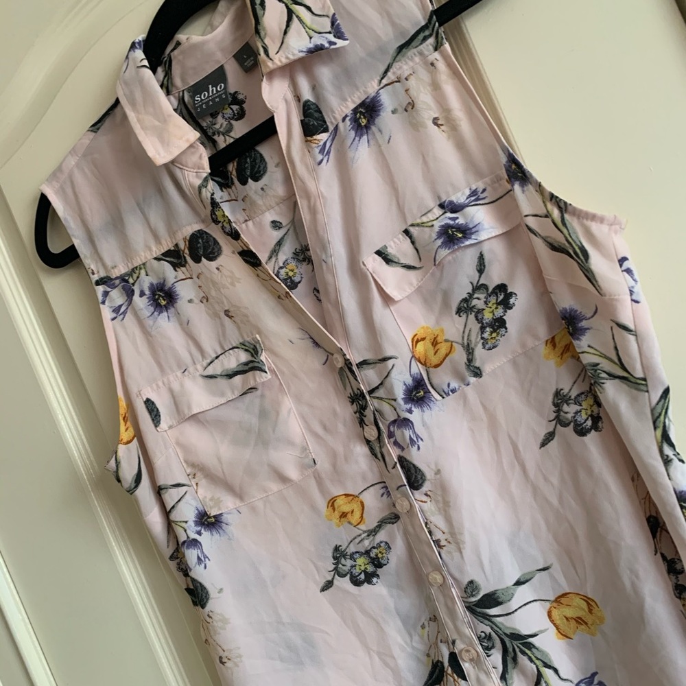 SOHO Light Pink Blouse